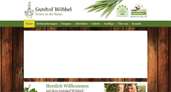 Desktop Screenshot of gutshof-woebbel.de